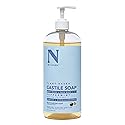 Dr. Natural Castile Liquid Soap, Peppermint, 32 oz - Plant-Based - Made with Organic Shea Butter - Rich in Coconut and Olive Oils - Sulfate