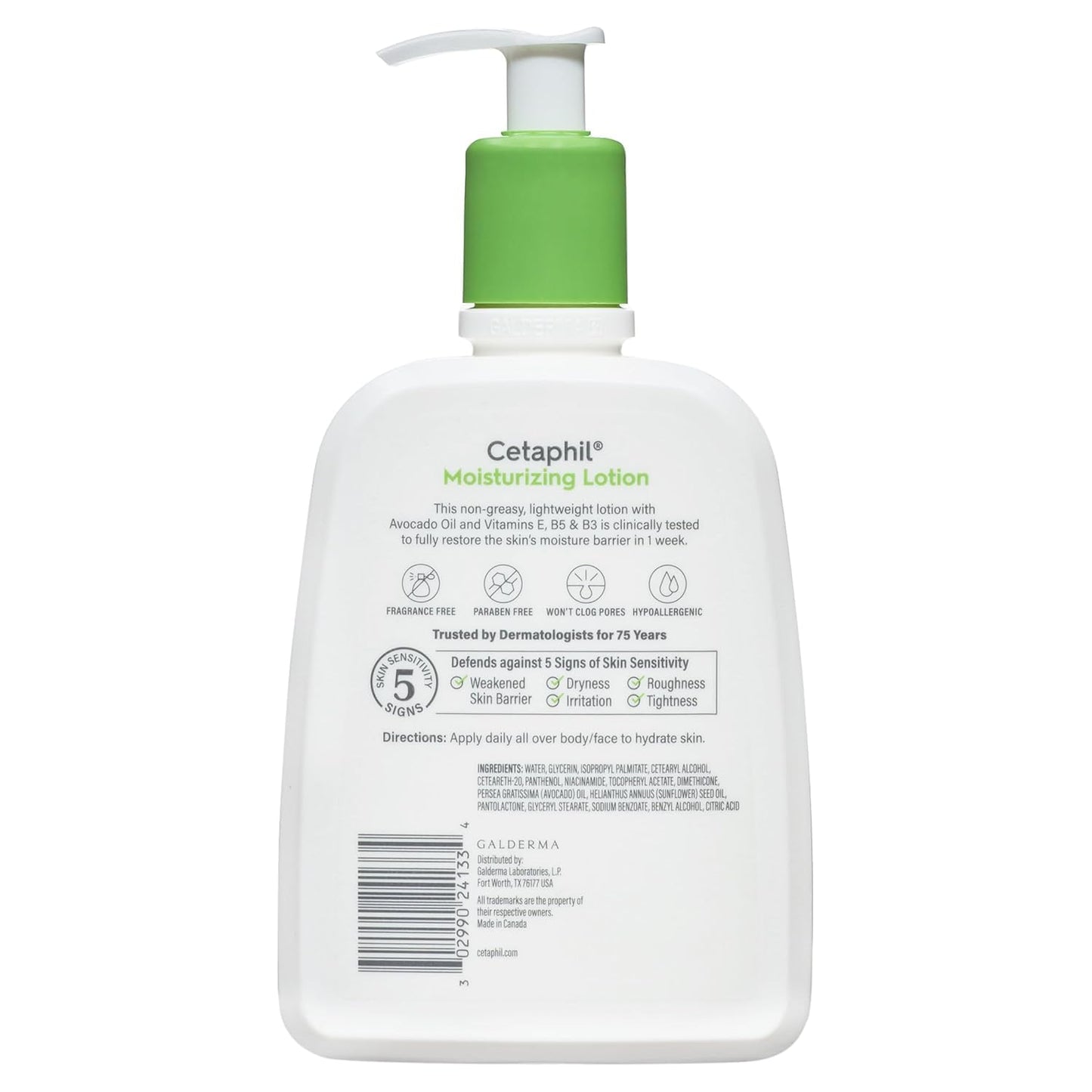 Cetaphil Moisturizing Lotion 16oz Pack of 2