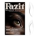 Fazit Makeup Patches - Silver Wing Eyes - Glow Up Make-Up Patches - Cute Glitter Makeup Accessories for Women - Cosmetic Glitter for Face