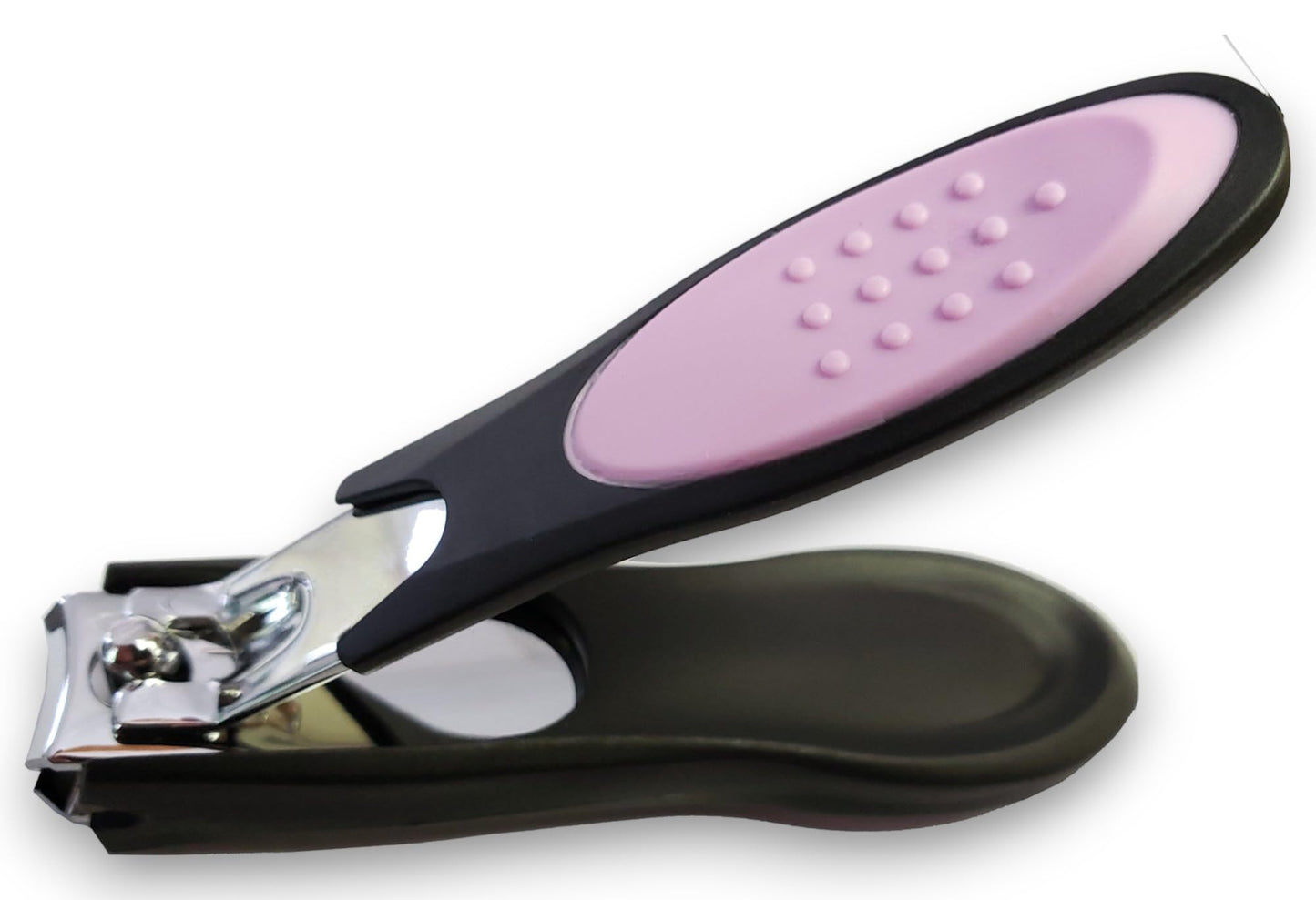 Dream Cut Nail Clipper, Toenail Clippers, Chrome Plated, Stainless Steel, Sharp, Sturdy, Comfort Grip, Nail Catcher, for Men and Women, Nail Cutter