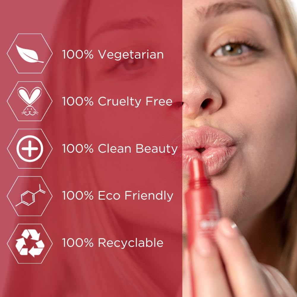 Hey Honey Skincare Bésame Mucho Shea Butter & Propolis Lip Balm | Intensive Hydration for Dry, Chapped Lips, Natural Moisturizing Lip Repair Treatment