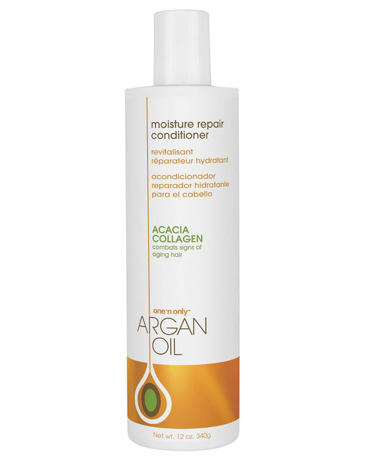 One 'n Only Argan Oil Moisture Repair Conditioner, Helps Detangle and Smooth Damaged Hair Cuticle to Improve Structure, Improves Shine