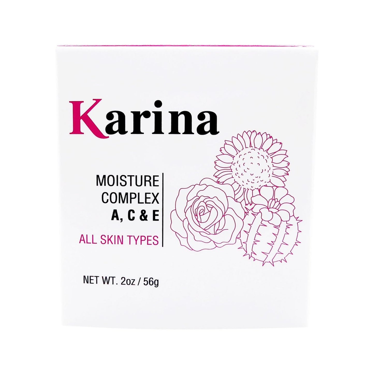 Karina Moisture Complex A, C & E Face Moisturizer - Hydrating Vitamin C Face Cream for All Skin Types | Nourishing Facial Moisturizer with Vitamins A