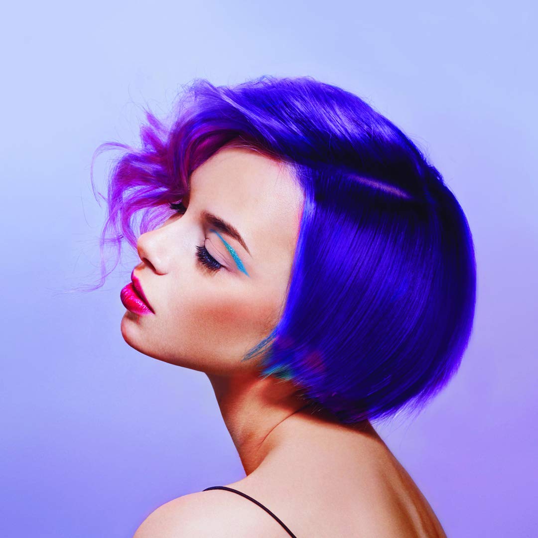 Satin | Bold Dark Violet | Complete Hair Dye | Permanent and Semi-Permanent | Long Lasting | Vegan and Cruelty-Free