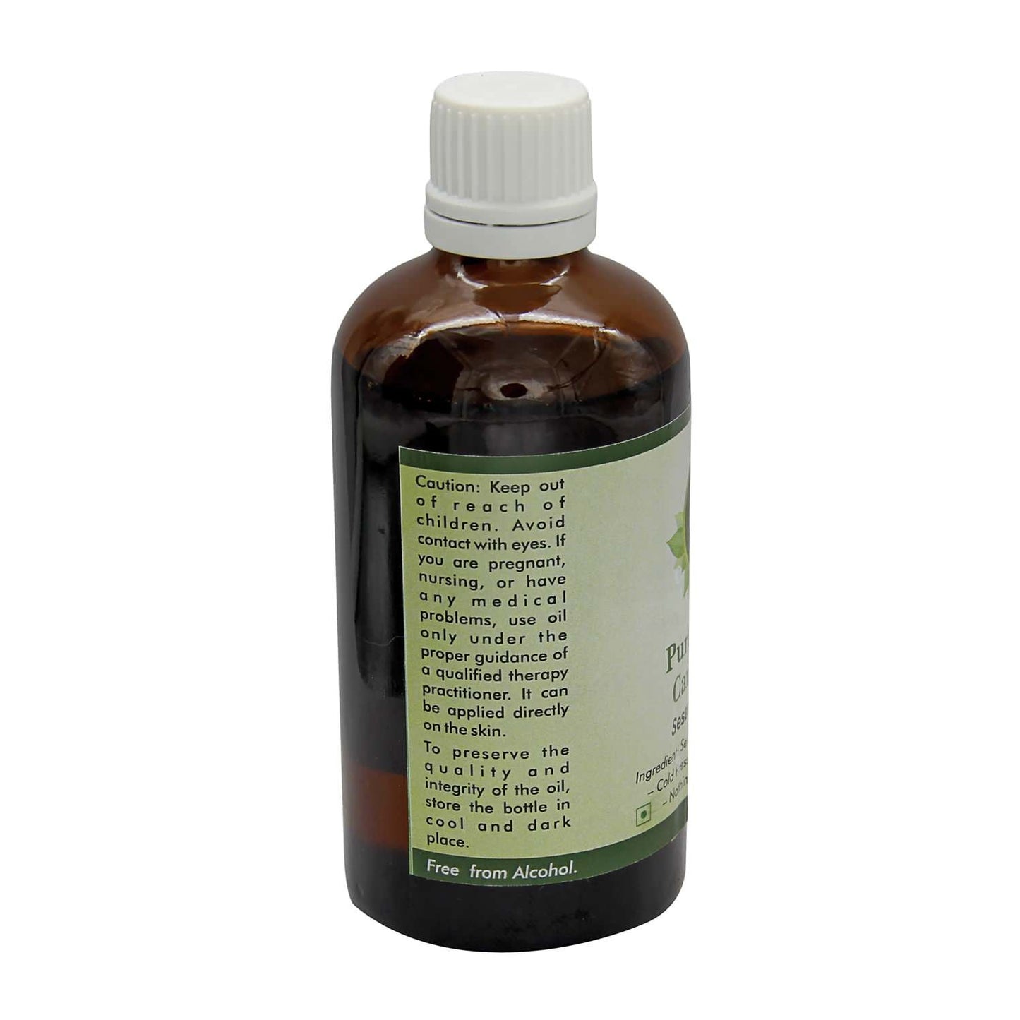 R V Essential Pure Sesame Carrier Oil 15ml (0.507oz)- Sesamum Indicum (100% Pure and Natural Cold Pressed) Beauty and Personal Care R V Essential
