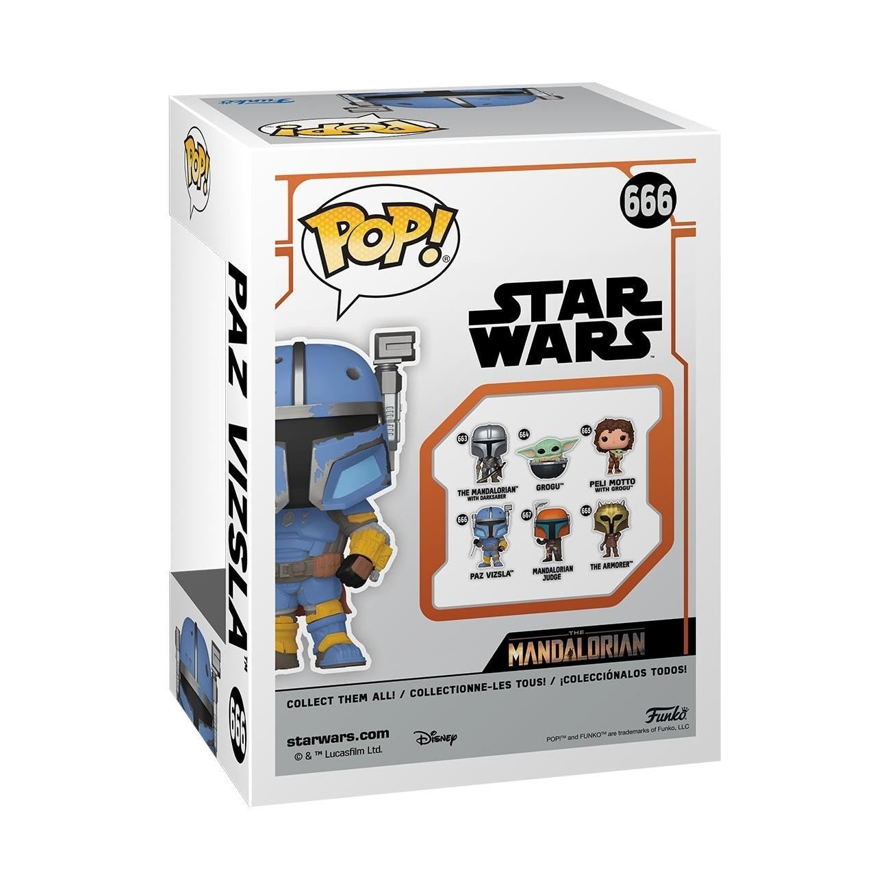 Funko POP! Vinyl: Star Wars: The Mandalorian S9 - Paz Vizsla - Collectable Vinyl Figure - Gift Idea - Official Merchandise - for Kids & Adults - TV…