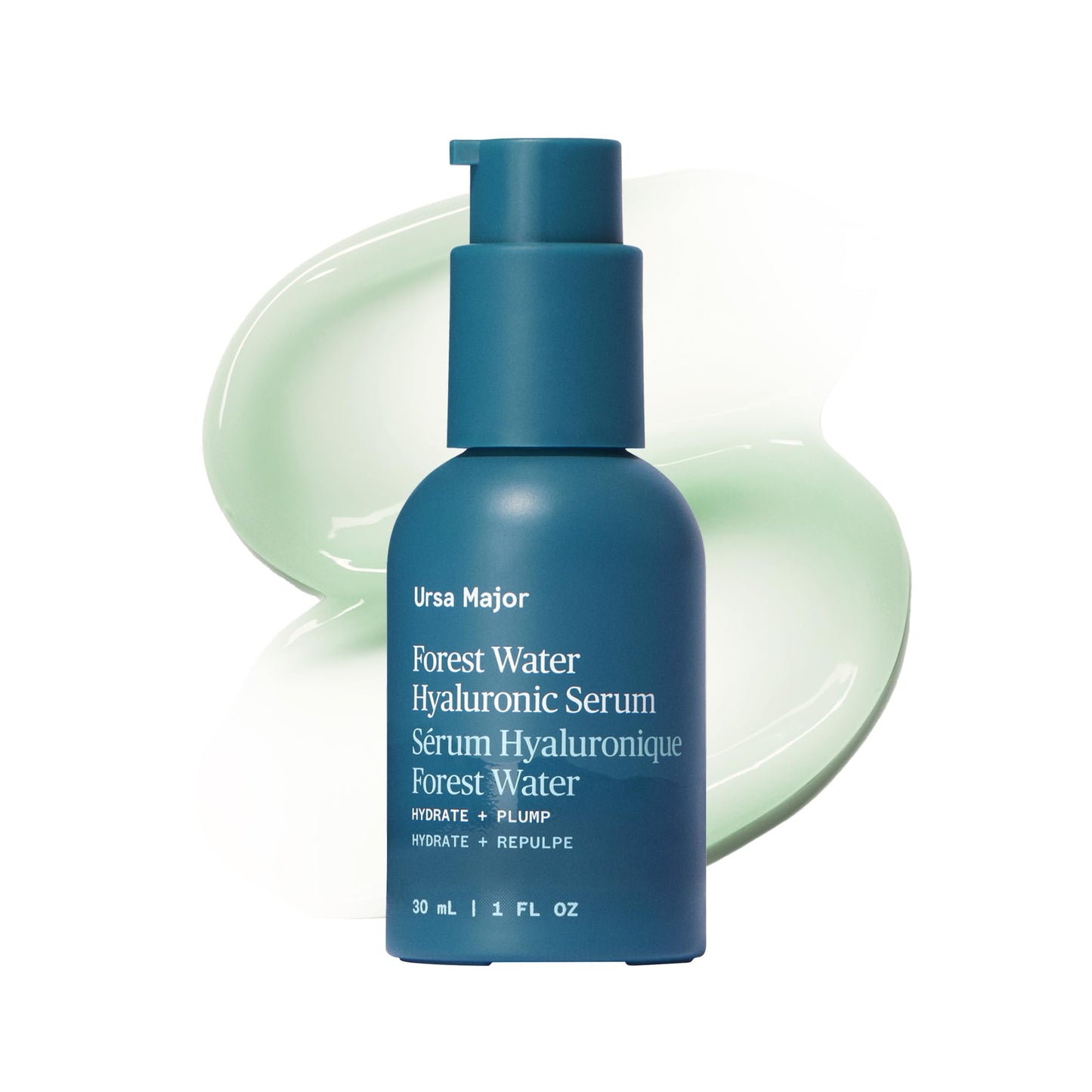 Ursa Major Forest Water Hyaluronic Serum | Deeply Hydrating Natural Face Serum | Boosts Firmness, Plumps Skin & Smooths Appearance of Fine Lines |