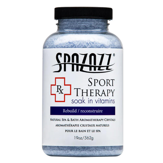 Spazazz SPZ-607 RX Sport Therapy Rebuild Crystals Container, 19 oz Beauty and Personal Care Spazazz