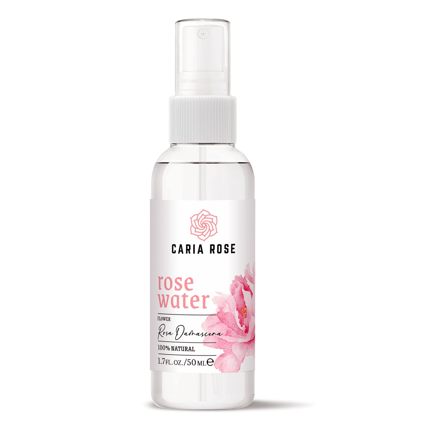 Rosewater Hydrating Spray Mist for Face & Hair | Rose Water Toner (1.7 oz (Travel Size))