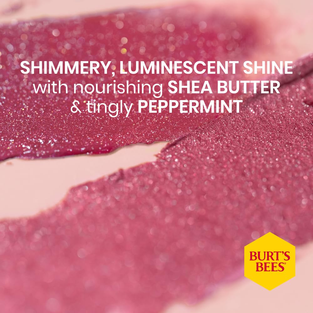 Burt's Bees Lip Shimmer Plum - 0.09 oz
