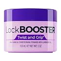 Style Factor Lock BOOSTER Twist & Grip Braid Gel (5 Oz.) with Lavender Oil - Strong Hold, Flake-Free, Frizz-Free Hair Braiding Gel for Defined