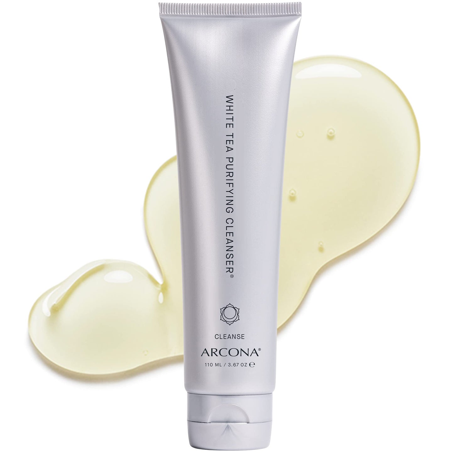 ARCONA White Tea Purifying Water Based Cleanser For Sensitive Skin - Gentle Face Wash For Women - Exfoliating Face Wash, Cranberry, Yucca, Vitamin E