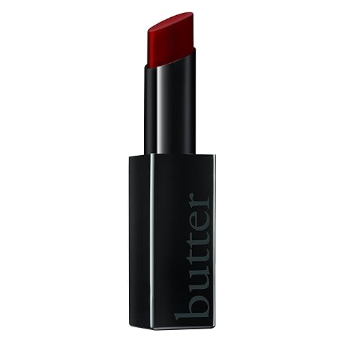 butter LONDON Plush Rush Satin Matte Lipstick, Fired Up
