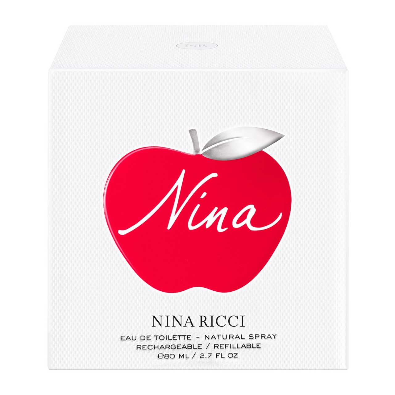 Nina By Nina Ricci For Women - Indulgent Designer Perfume For Her - Floral, Fruity Scented Eau De Toilette Spray Infused With Apple, Amalfi Lemon