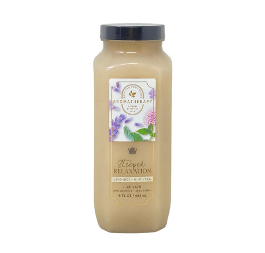 Bath & Body Works Aromatherapy Luxury Bubble Bath, Lavender Mint Tea 15 Ounce Beauty and Personal Care Bath & Body Works