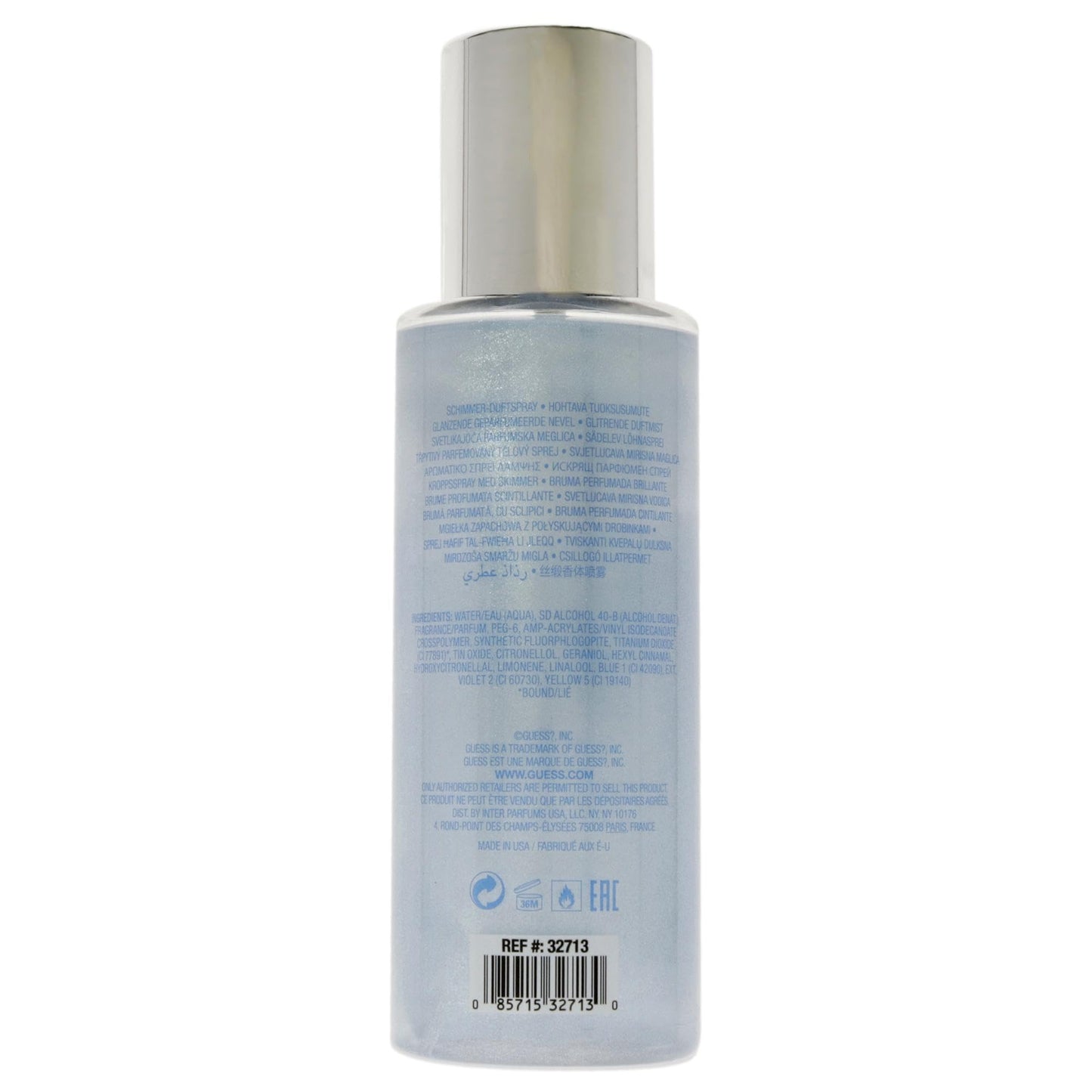 GUESS Destination Mykonos Breeze Shimmer Body Mist Spray, 8.4 Fl Oz