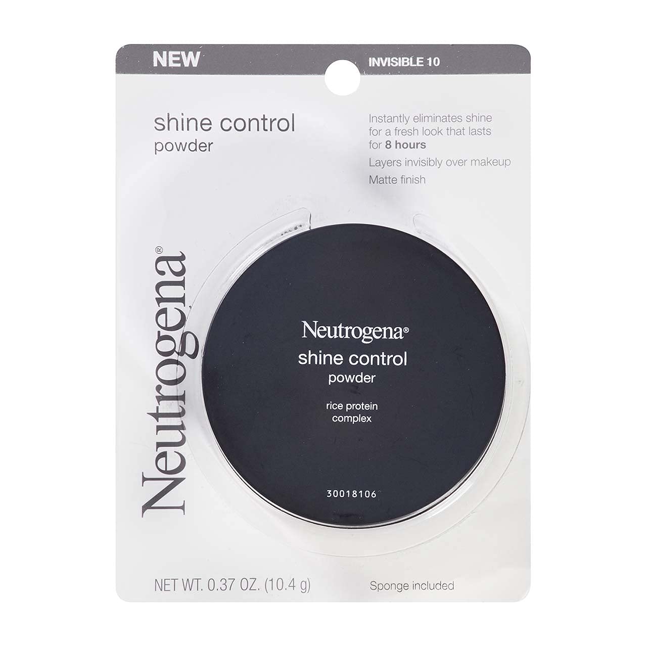 Neutrogena Shine Control Powder Invisible 10, 0.37 oz