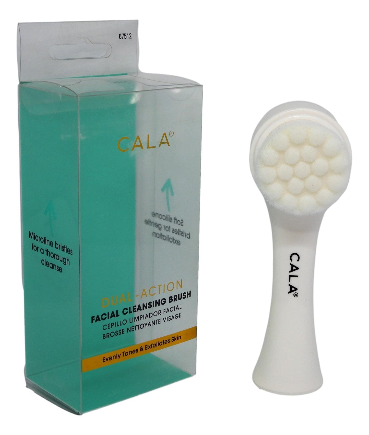 Cala Dual-Action Facial Cleansing Brush