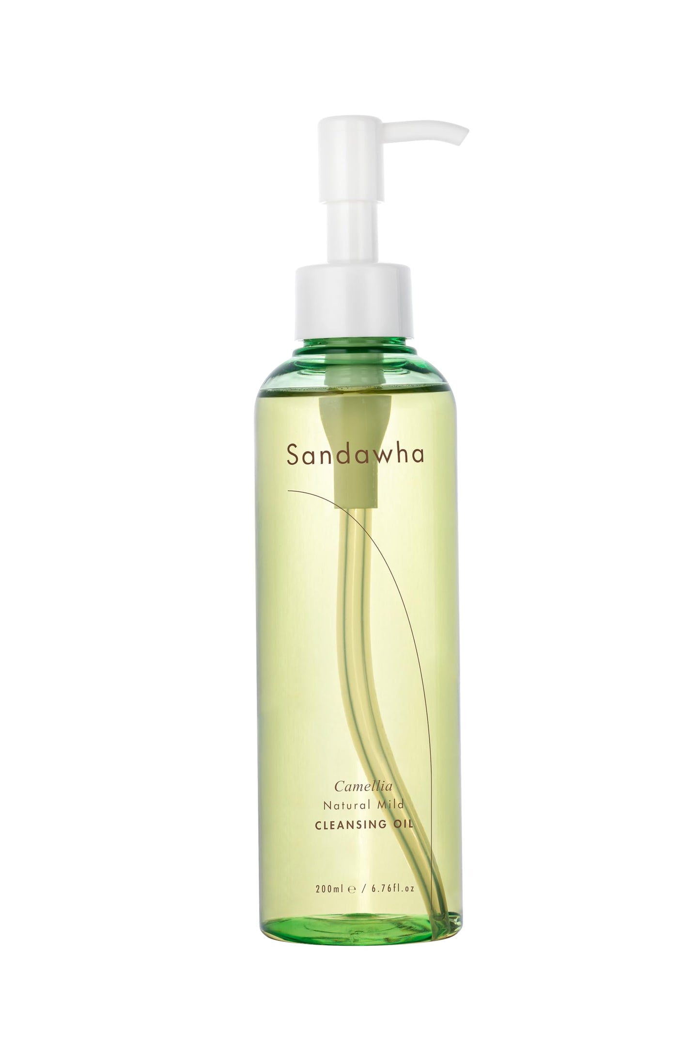 SanDaWha SKINCURE Camellia Natural Mild Cleansing Oil - Korean Skincare Deep Makeup Remover & Pore Cleanser for Blackheads and Sebum with 8 Plant