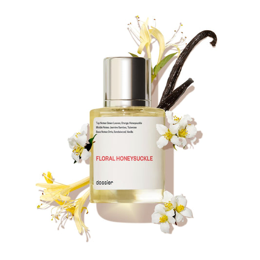 Dossier - Floral Honeysuckle - Eau de Parfum - Inspired by G.Bloom - Perfume Luxury - Pure Infused - Paraben-Free - Vegan - For Women - Fragrance 1.7