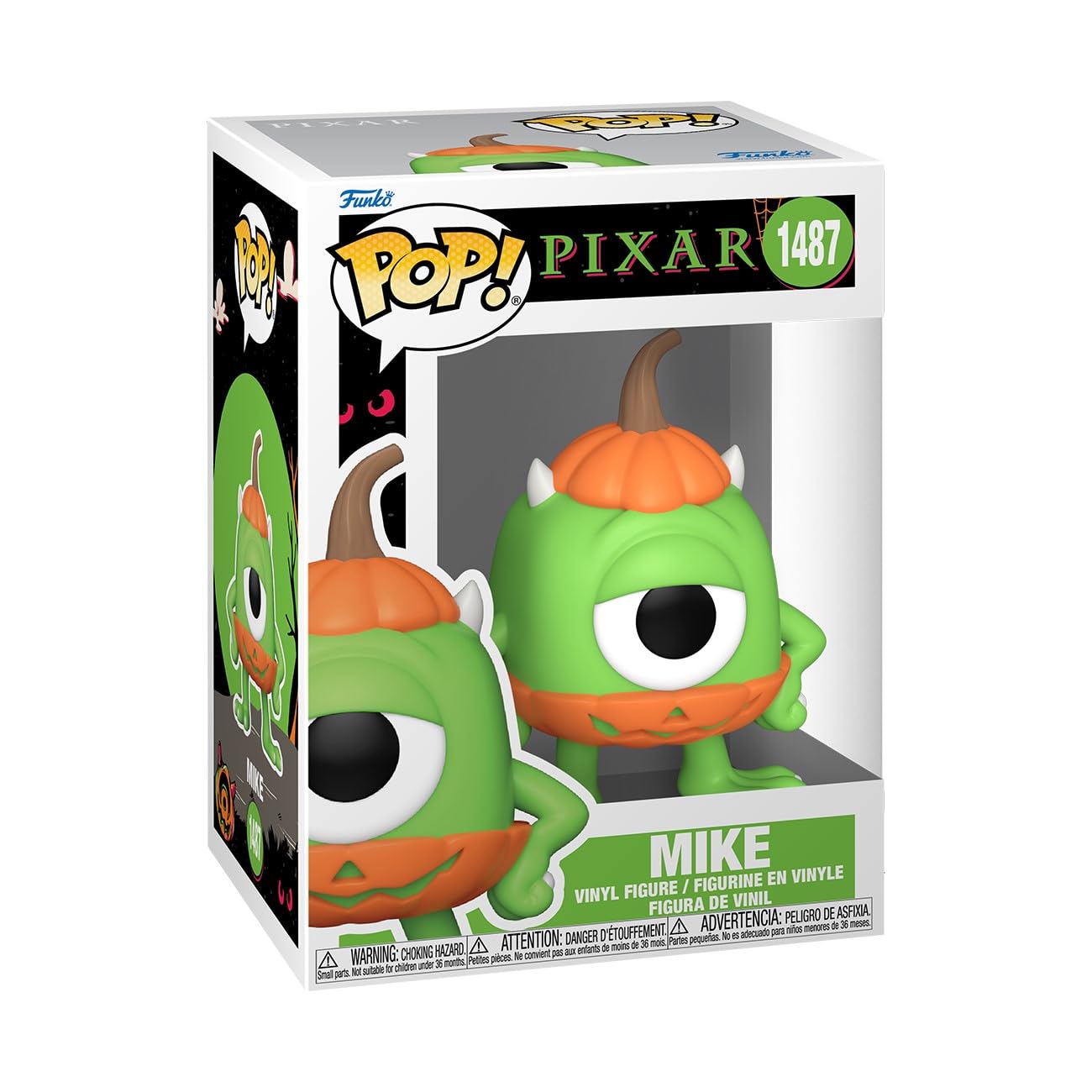 Funko POP! Disney: Pixar Halloween - Mike Wazowski - Pixar Collection - Collectable Vinyl Figure - Gift Idea - Official Merchandise - for Kids…