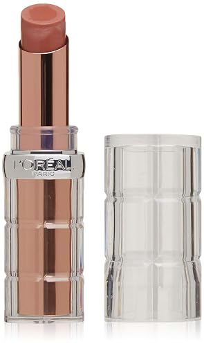 L'Oreal Paris Makeup Colour Riche Plump and Shine Lipstick, for Glossy, Radiant, Visibly Fuller Lips with an All-Day Moisturized Feel, Coconut Plump,