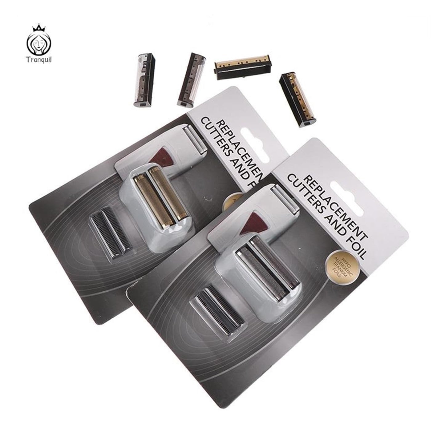KMRLDGUQ Professional Hair Clipper Replacement 3D Intelligent Floating Shaving Blades Shaver Head Sets?Compatible for Andis?Gold/Sliver(A4) Beauty and Personal Care KMRLDGUQ