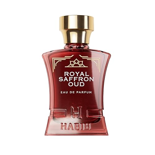 H HABIBI Royal Saffron Oud Arabian Perfume for Women - 2.5 oz (75ML) Long Lasting Women's Fragrance, Warm Woody Scent with Jasmine, Patchouli