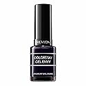 Revlon ColorStay Gel Envy Longwear Nail Polish, with Built-in Base Coat & Glossy Shine Finish, in Black/Grey, 520 Blackjack, 0.4 oz