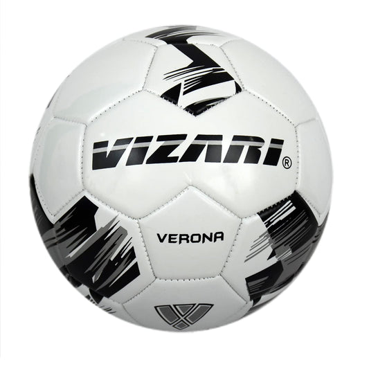 Vizari Verona Soccer Ball for Kids, Youth, Adults - Size 3,4,5 - Practice & Match, Indoor & Outdoor Soccer Ball for Boys, Girls (Pack of 1, 6, & 12)