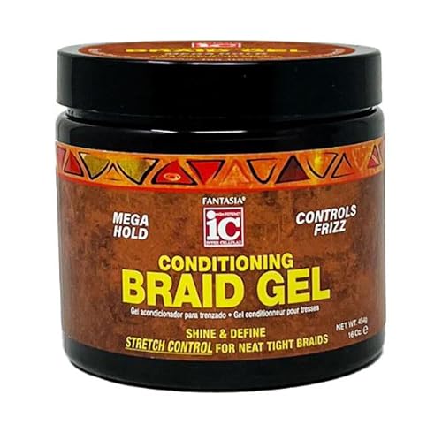 Fantasia IC Conditioning Braid Gel 16 Oz (Pack of 1)