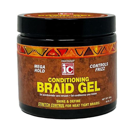Fantasia IC Conditioning Braid Gel 16 Oz (Pack of 1)