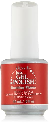 IBD Just Gel Nail Polish, Burning Flame, 0.5 Fluid Ounce Beauty & Personal Care IBD