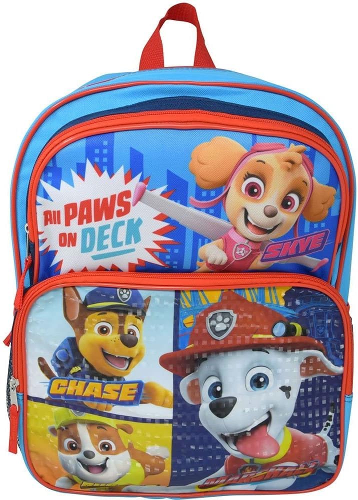 Paw Patrol 16" Backpack Cargo Shape, Blue, Large