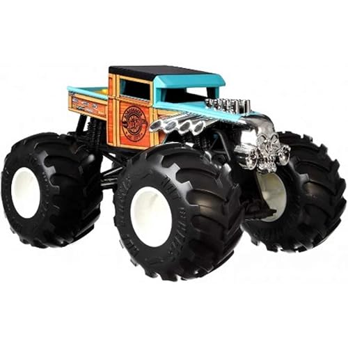 Hot Wheels Monster Trucks 1:24 Scale Bone Shaker Vehicle for Kids Age 3 4 5 6 7 8 Years Old Great Gift Toy Trucks Large Scale