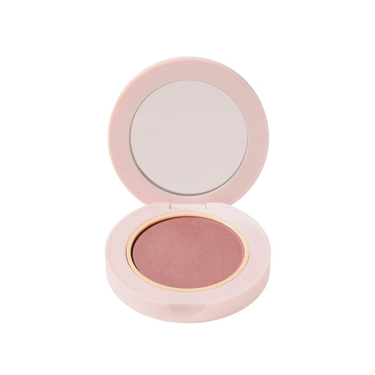 Wander Beauty Hydrating Powder Blush - Lightweight, Rose Blush Makeup with a Blurring, Satin Finish - Buildable Formula with Hyaluronic Acid, Squalane
