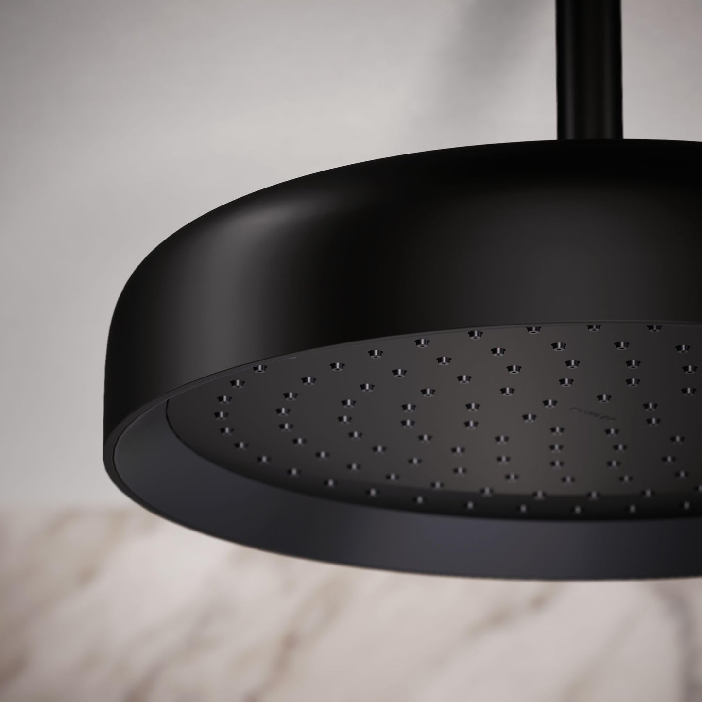 Kohler K-26291-BL Statement Round 12" single-function rainhead, 2.5 gpm