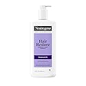 Neutrogena Hair Restore Strength + Purity Shampoo, Exfoliating Hair Wash with 1.5% Mandelic Acid Gently Removes 97% of Buildup & Reduces Shedding due