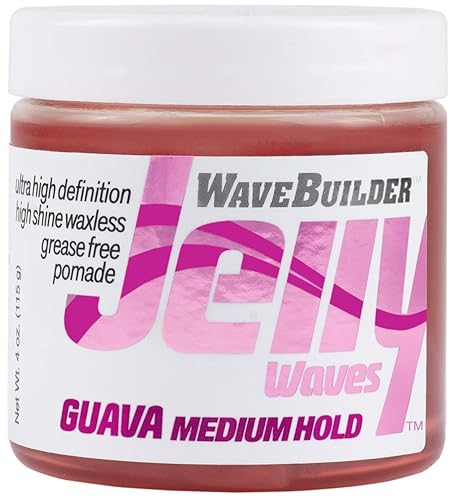 WAVEBUILDER Jelly Waves Guava Medium Hold Grease Free Pomade