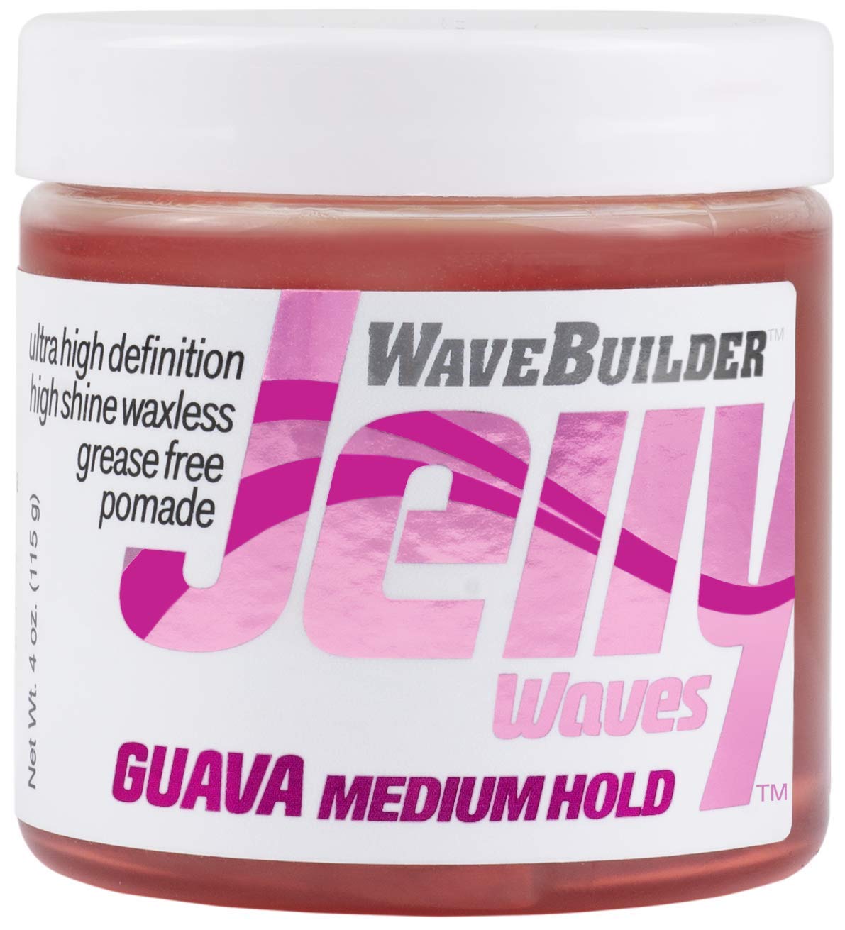 WAVEBUILDER Jelly Waves Guava Medium Hold Grease Free Pomade