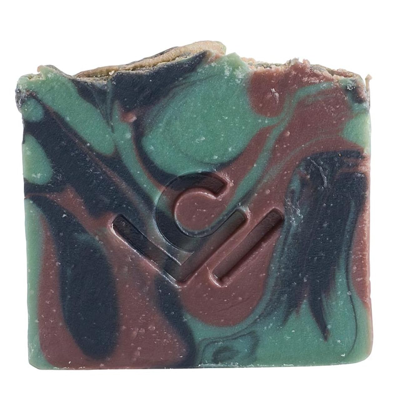 COLE WHEELER High Bar Soap for Men - Luxury Natural Exfoliating & Moisturizing, Vegan, Animal Fat Free, Unisex Body Soap, 5-Ounces, Leather & Sage