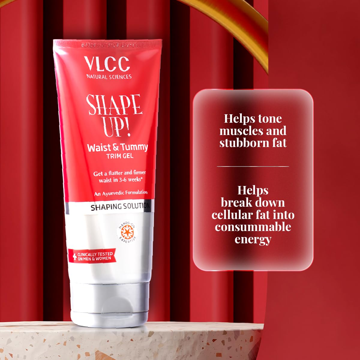 VLCC Shape Up Waist & Tummy Trim Gel(200gm)