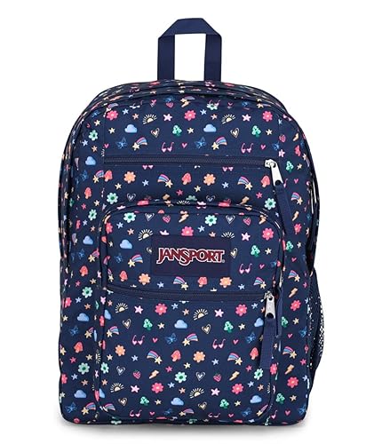 JanSport Big Student Large Backpack, 43.5 x 32.5 x 19 cm, Slice of Fun (Multi), Misc, Einheitsgröße, Big Student