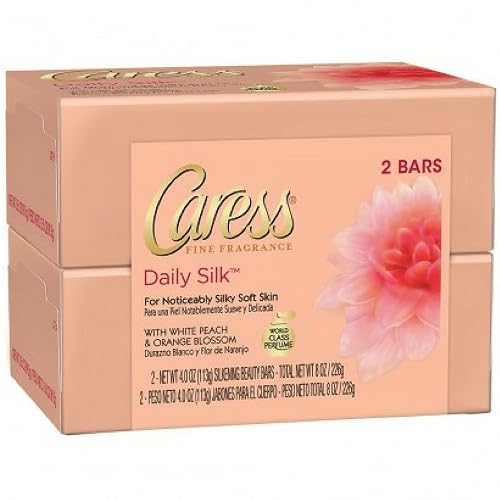 DOT-01 Caress Daily Silk Beauty Bars, 4.25 oz Bars, 2 ea (Model: 18513903)