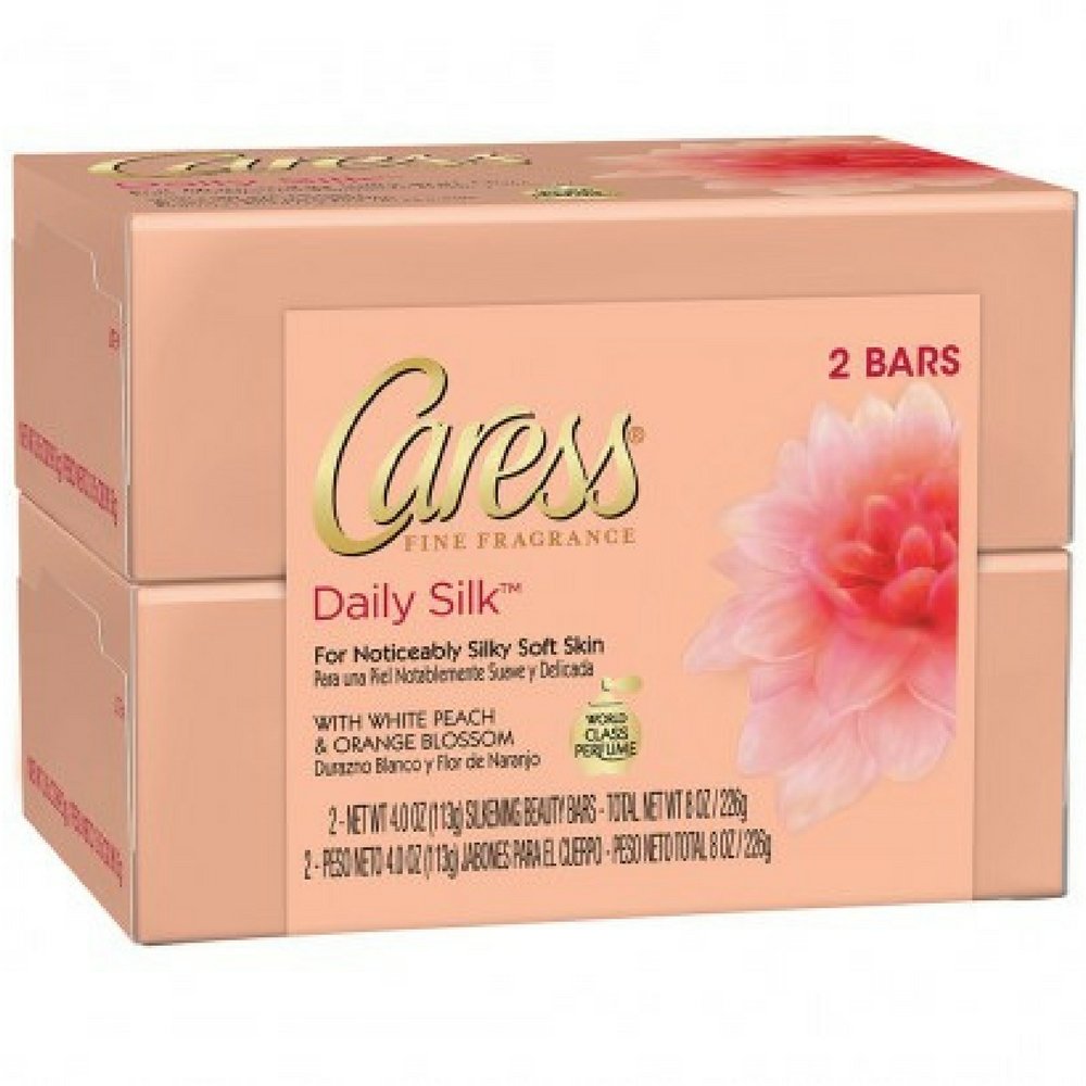 DOT-01 Caress Daily Silk Beauty Bars, 4.25 oz Bars, 2 ea (Model: 18513903)