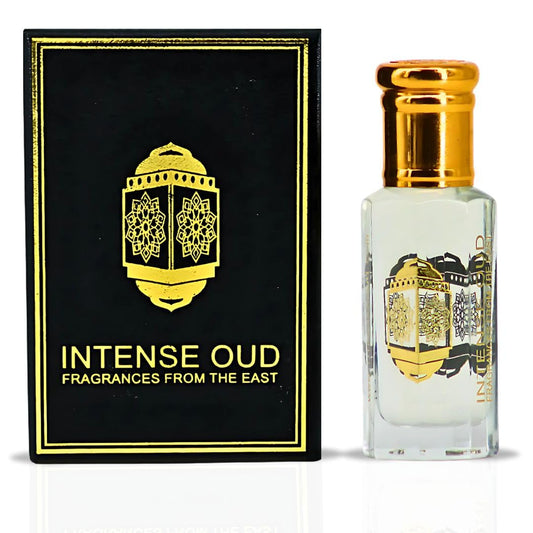 INTENSE OUD Vanilla Rose Long Lasting Arabian Perfume Oils for Women 12ML(0.40 OZ) Fragrance Oil with Rose, Vanilla & Musk Notes - Concentrated Beauty & Personal Care INTENSE OUD