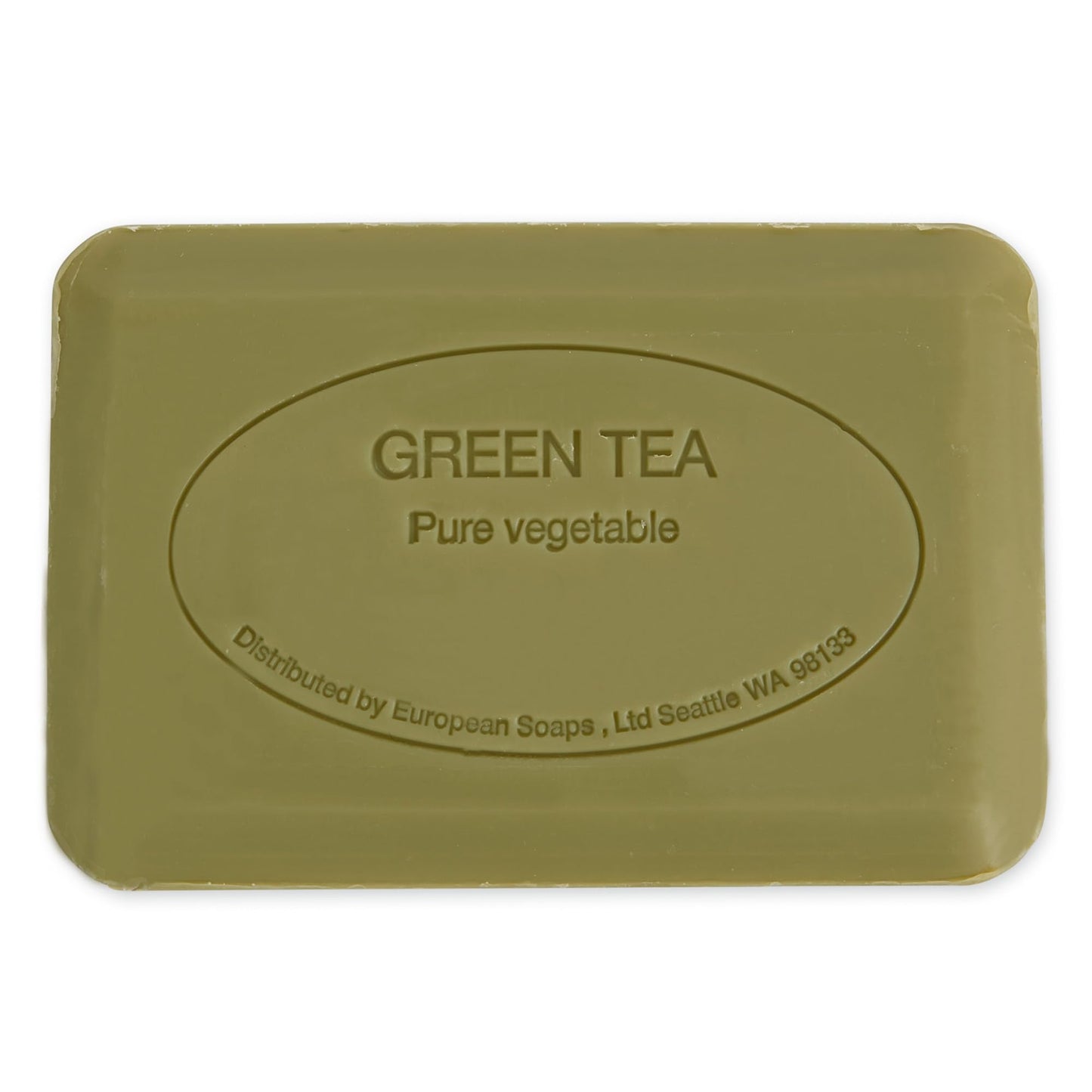 Pre de Provence Artisanal Soap Bar, Enriched with Organic Shea Butter, Natural French Skincare, Quad Milled for Rich Smooth Lather, 8.8 Ounce, Green