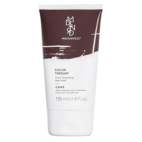 Madison Reed Color Therapy, Caffe, Color Depositing Hair Mask & Deep Conditioning Treatment, Intensely Hydrating, Refreshes Color & Tone, Keratin