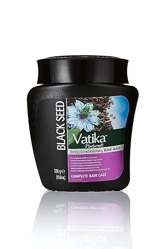 Vatika Naturals Hot Oil Hair Mask - Black Seed & Multivitamin Hair for Dry, Damaged, Nourishing & Strengthening, Deep Conditioning for Soft, Smooth