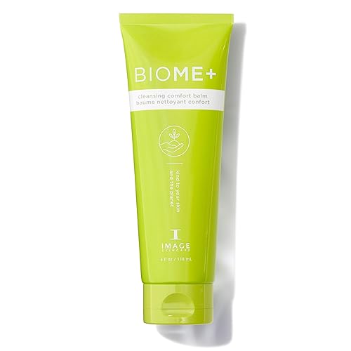 IMAGE Skincare, BIOME+ Cleansing Comfort Balm, Microbiome Friendly Gentle Cleanser, Reduces Moisture Loss, 4 fl oz